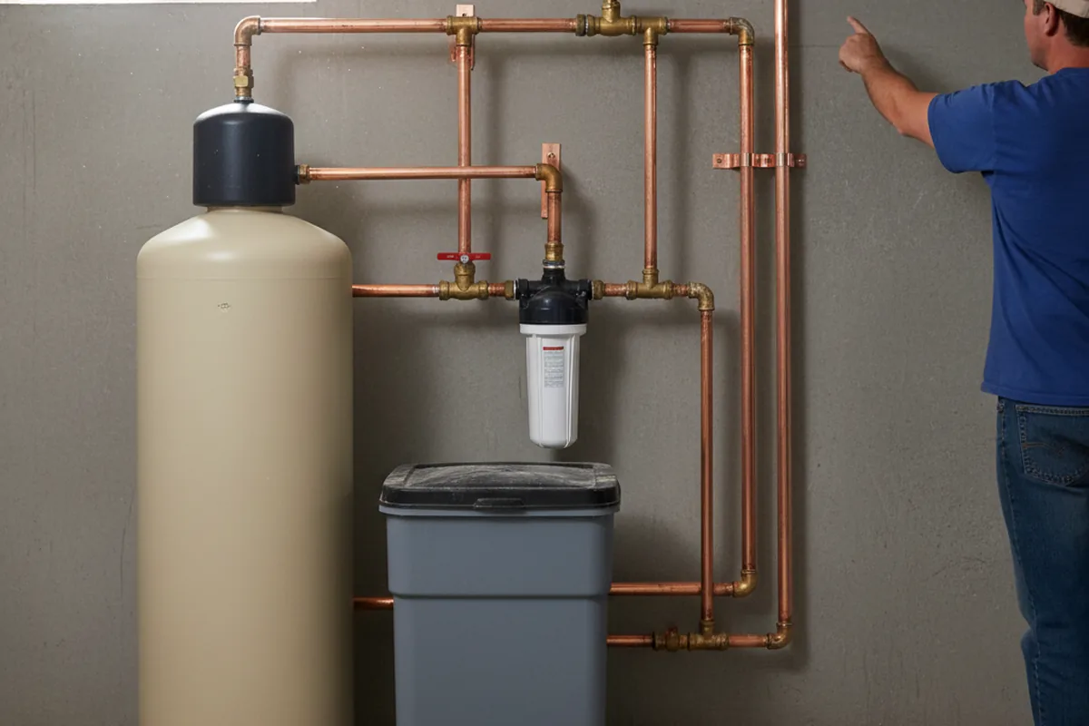 Whole-house water treatment system installed in Bethesda